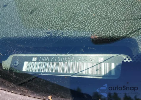 2008 Chevrolet Tahoe Lt из США, поврежденный, VIN 1GNFK130X8R183184